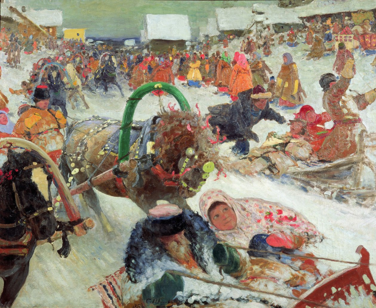 Entrudo, 1905 de Sergej Vasilevic Ivanov