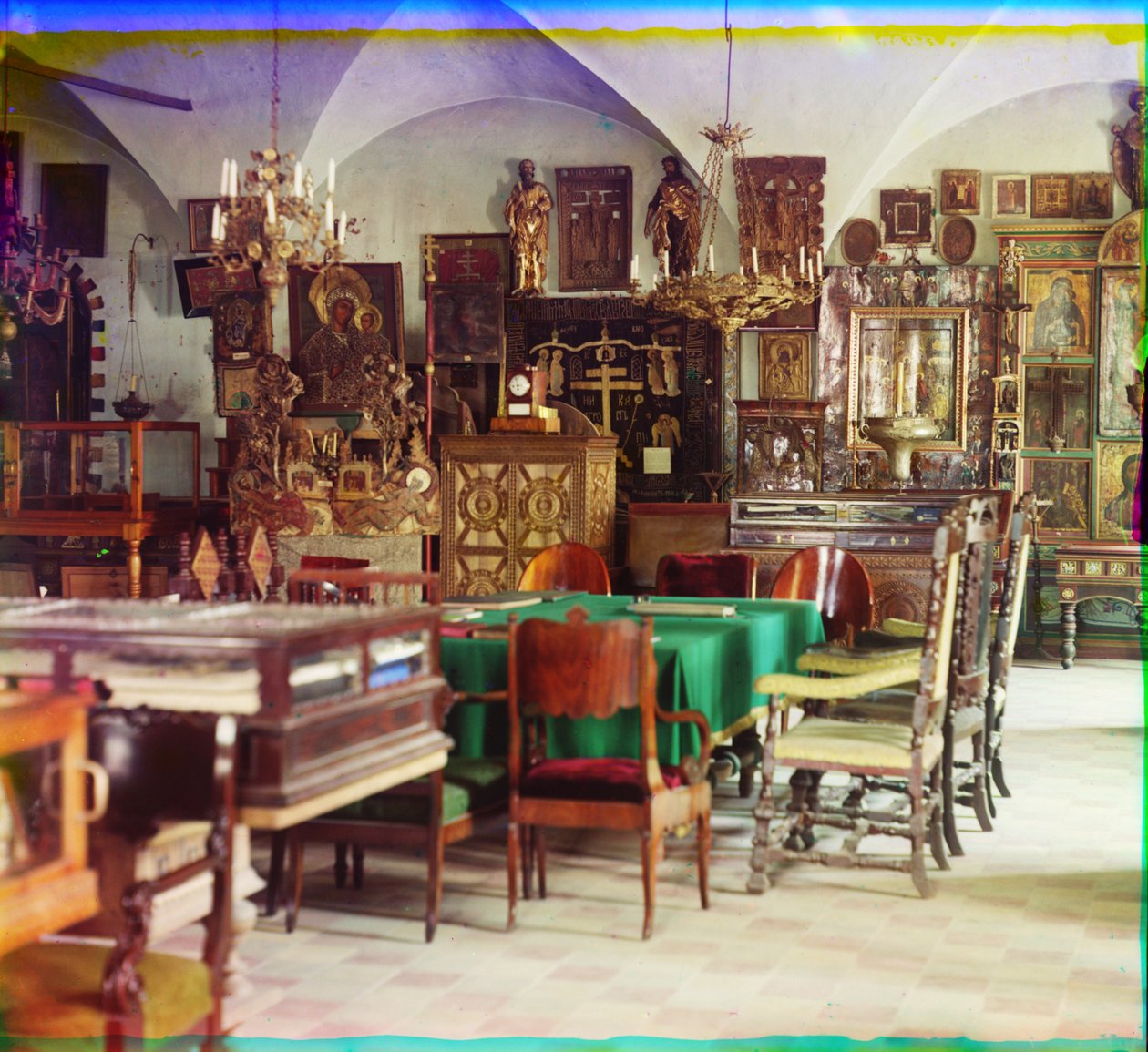 Belaya Palata [Palácio Branco] Rostov, 1905-1915 de Sergey Prokudin Gorsky
