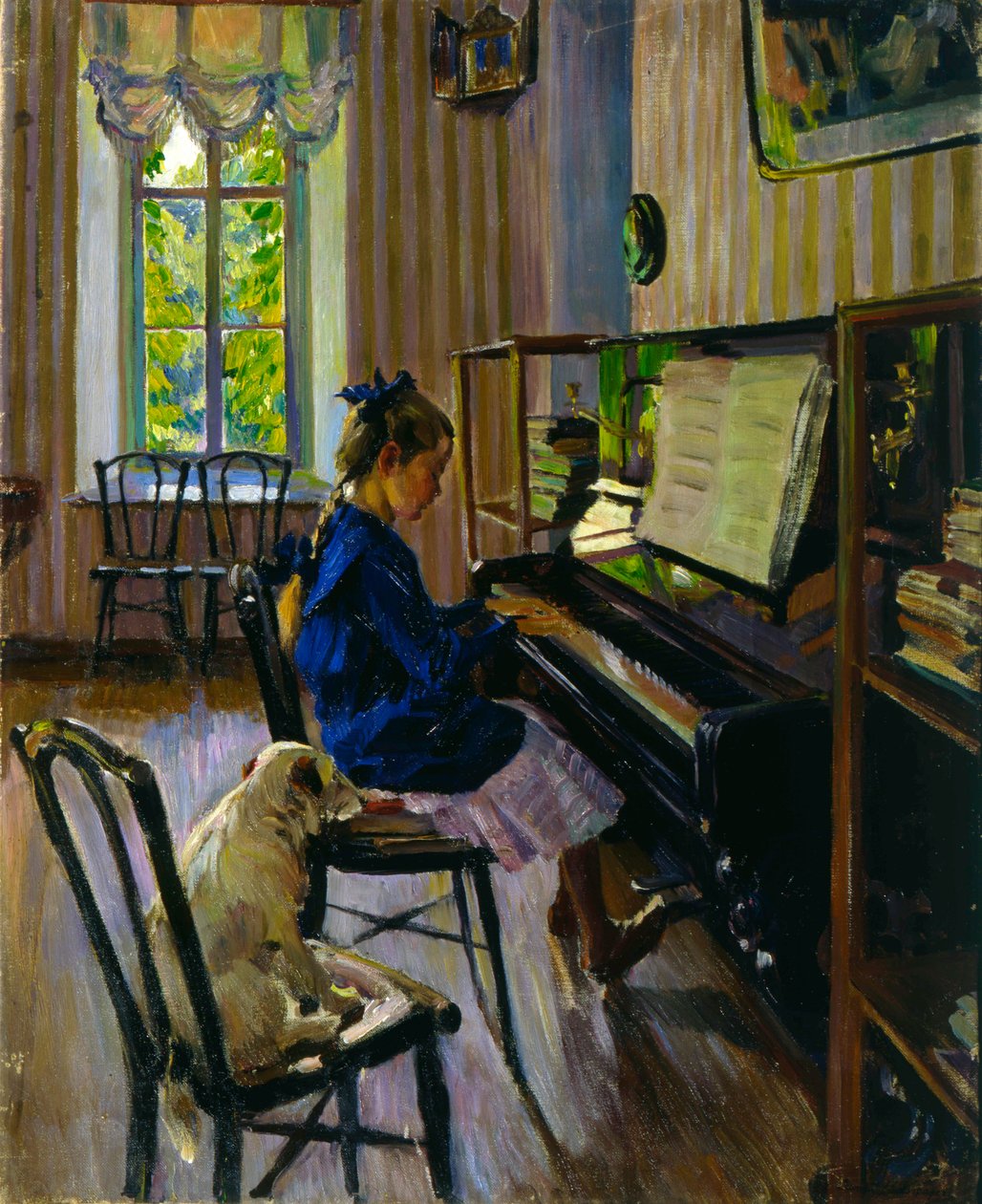 No piano, 1914. de Sergey Vinogradov