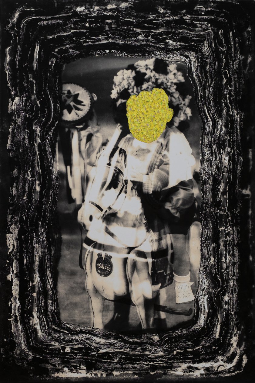 horserider, 2019 (técnica mista) de Sergis Adamos
