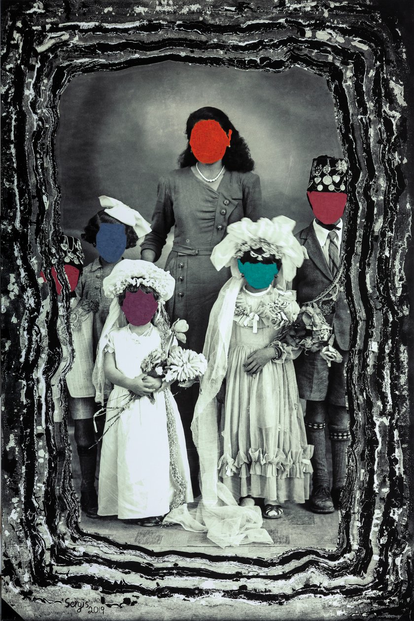 ready to go, 2019 (técnica mista) de Sergis Adamos
