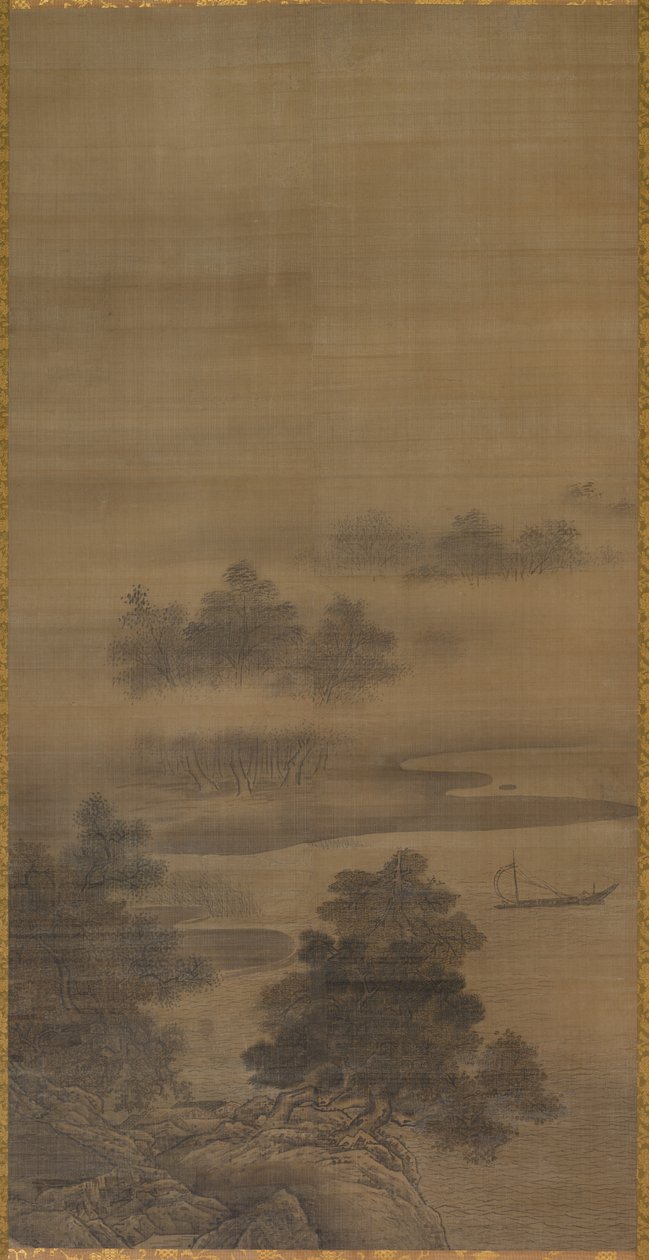 Paisagem, final de 1500-início de 1600. de Sesshû Tôyô