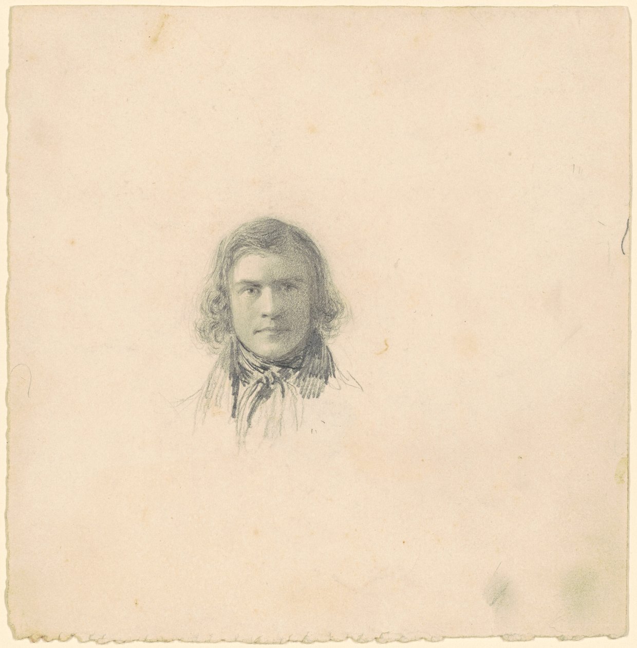 Autorretrato [reto] de Seth Wells Cheney