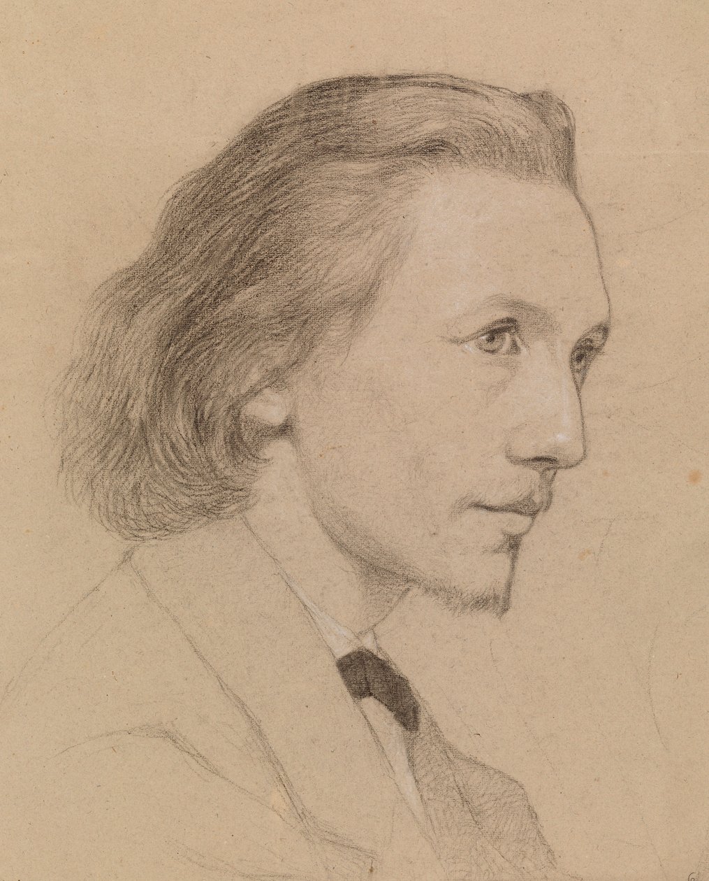Retrato de um homem de Severin Falkman