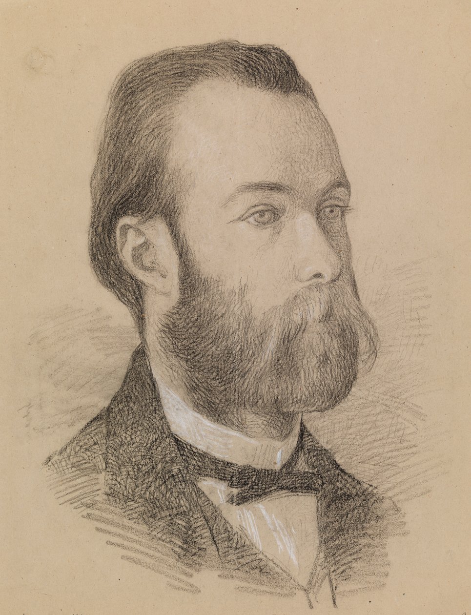 Retrato de um homem de Severin Falkman