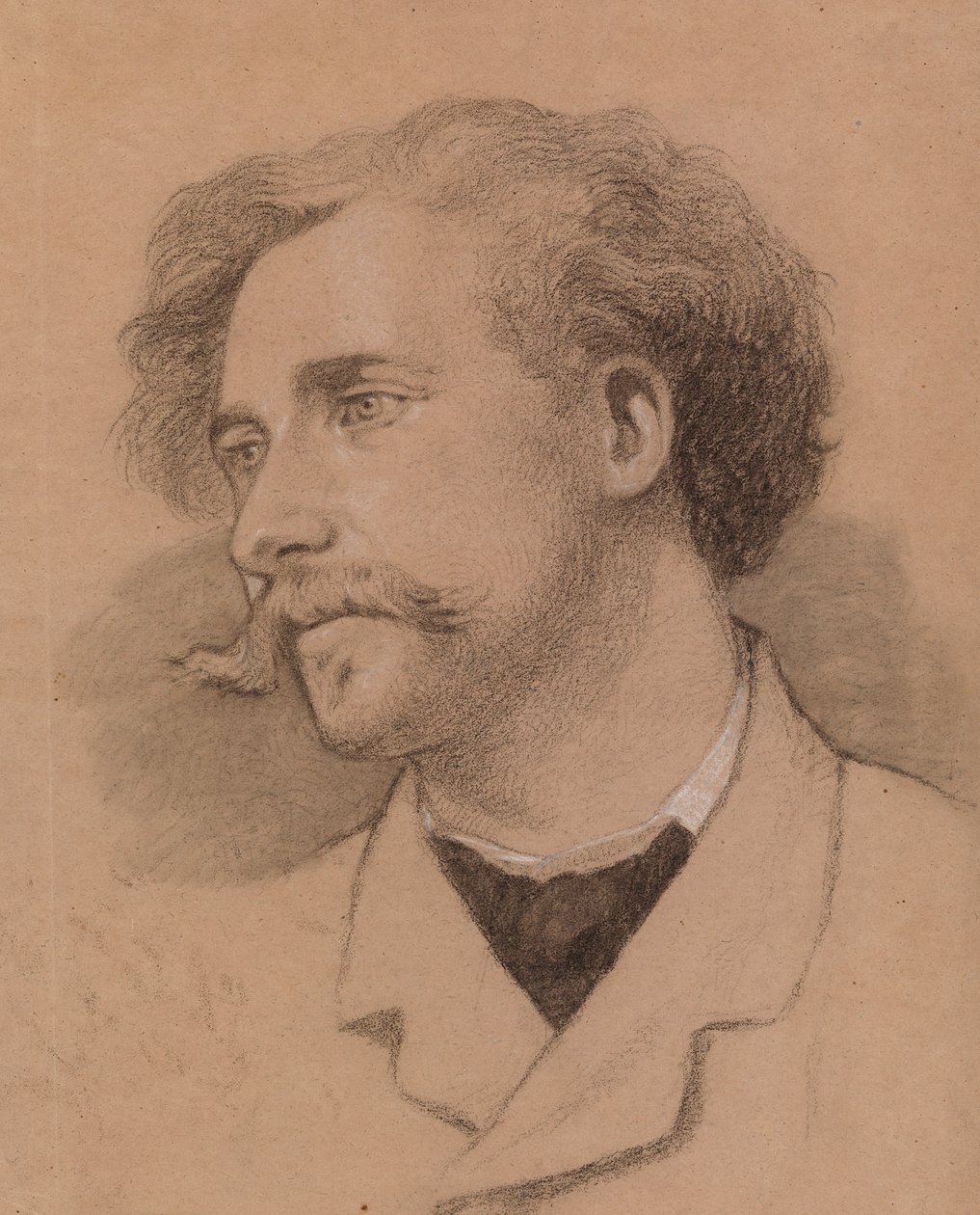 Retrato de um homem de Severin Falkman