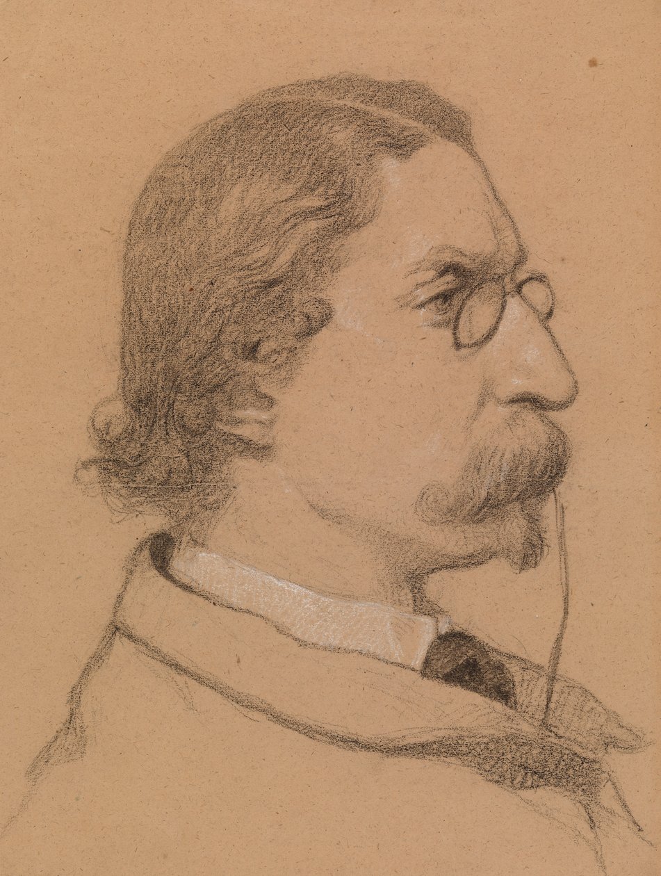Retrato de um homem de Severin Falkman