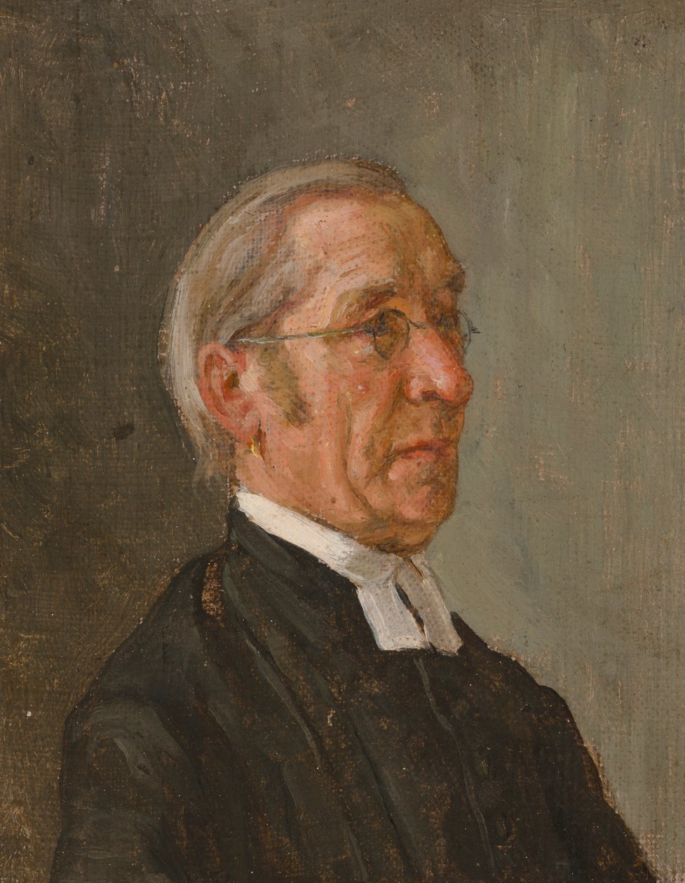 Retrato de um padre de Severin Falkman