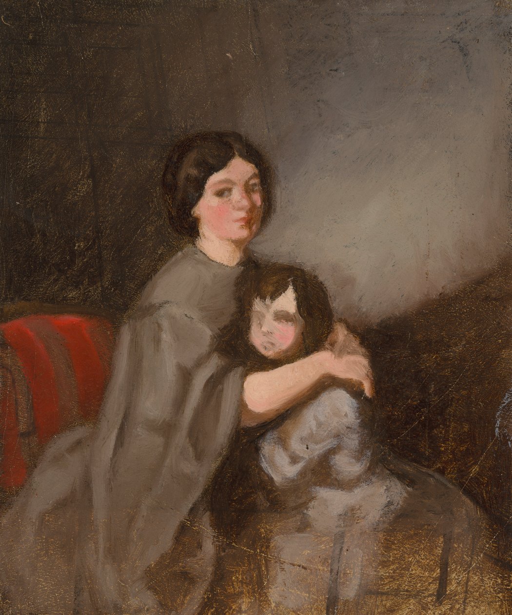 Mãe e filho de Severin Falkman