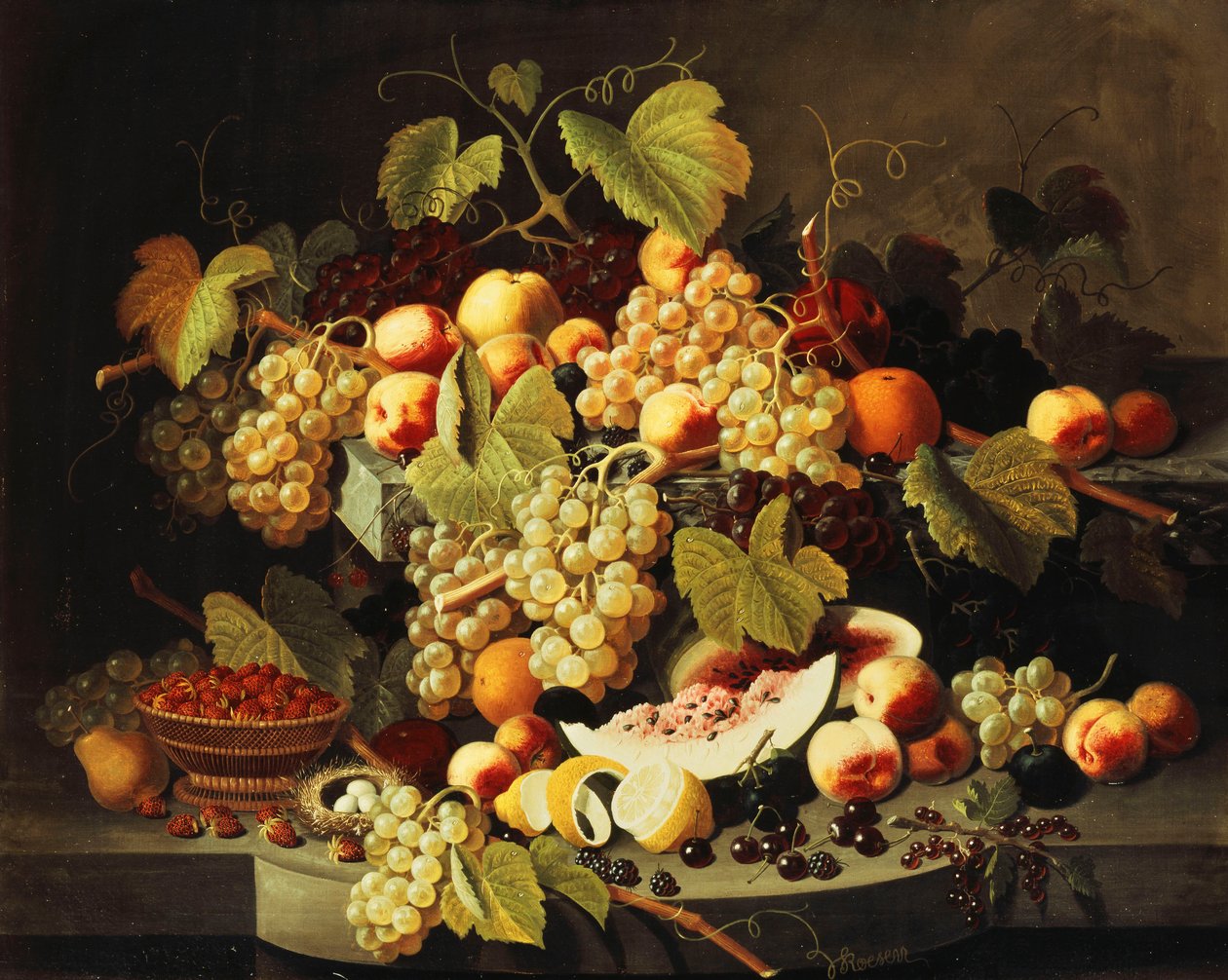 Colheita Abundante, de Severin Roesen