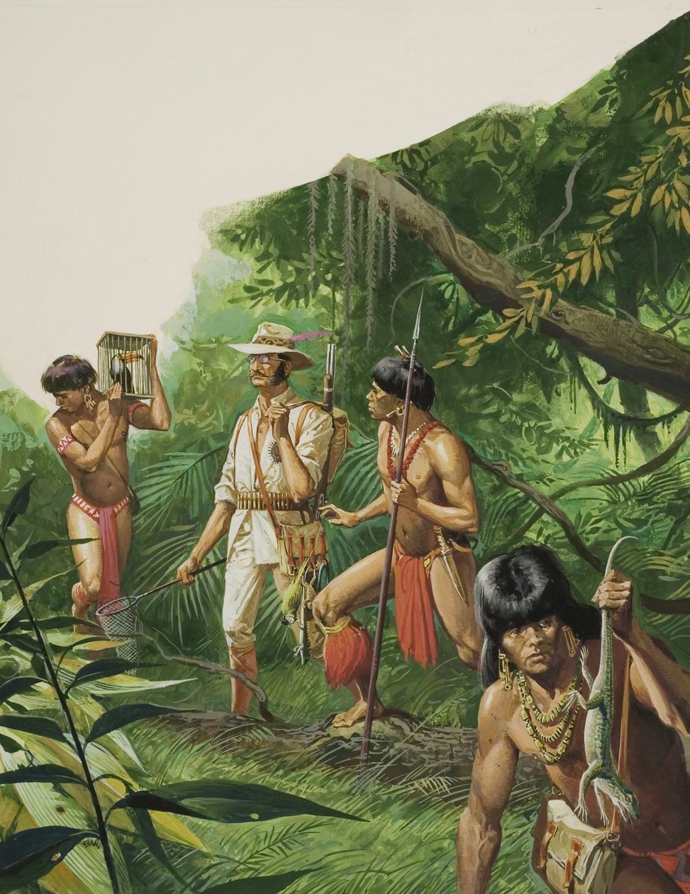 Henry Bates, explorador da bacia amazónica de Severino Baraldi