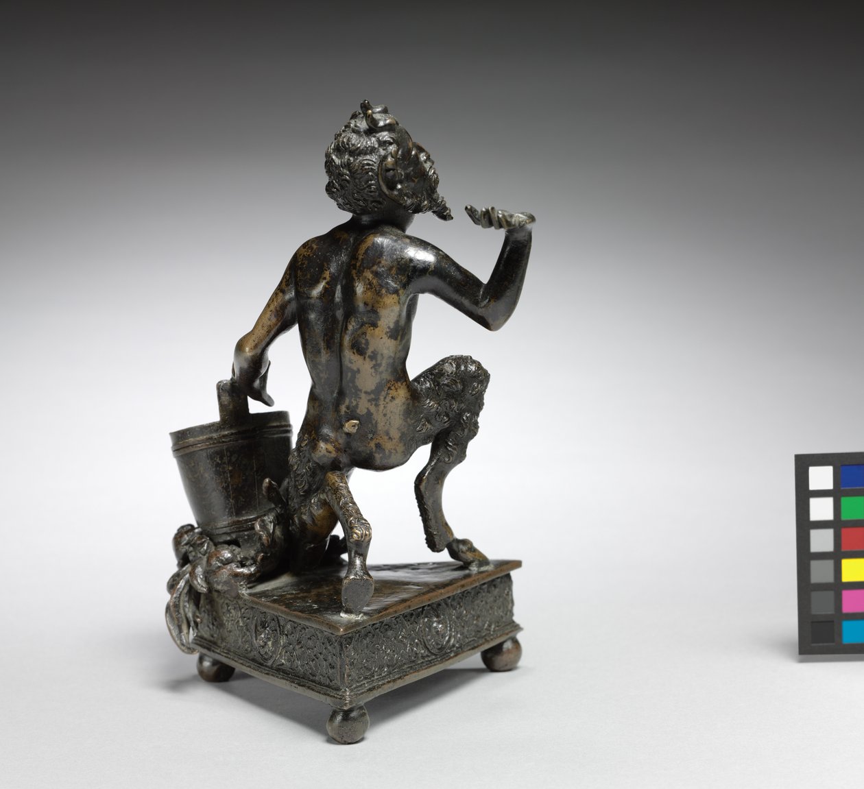 Ajoelhamento Satyr, c.1520 (bronze) de Severo da Ravenna