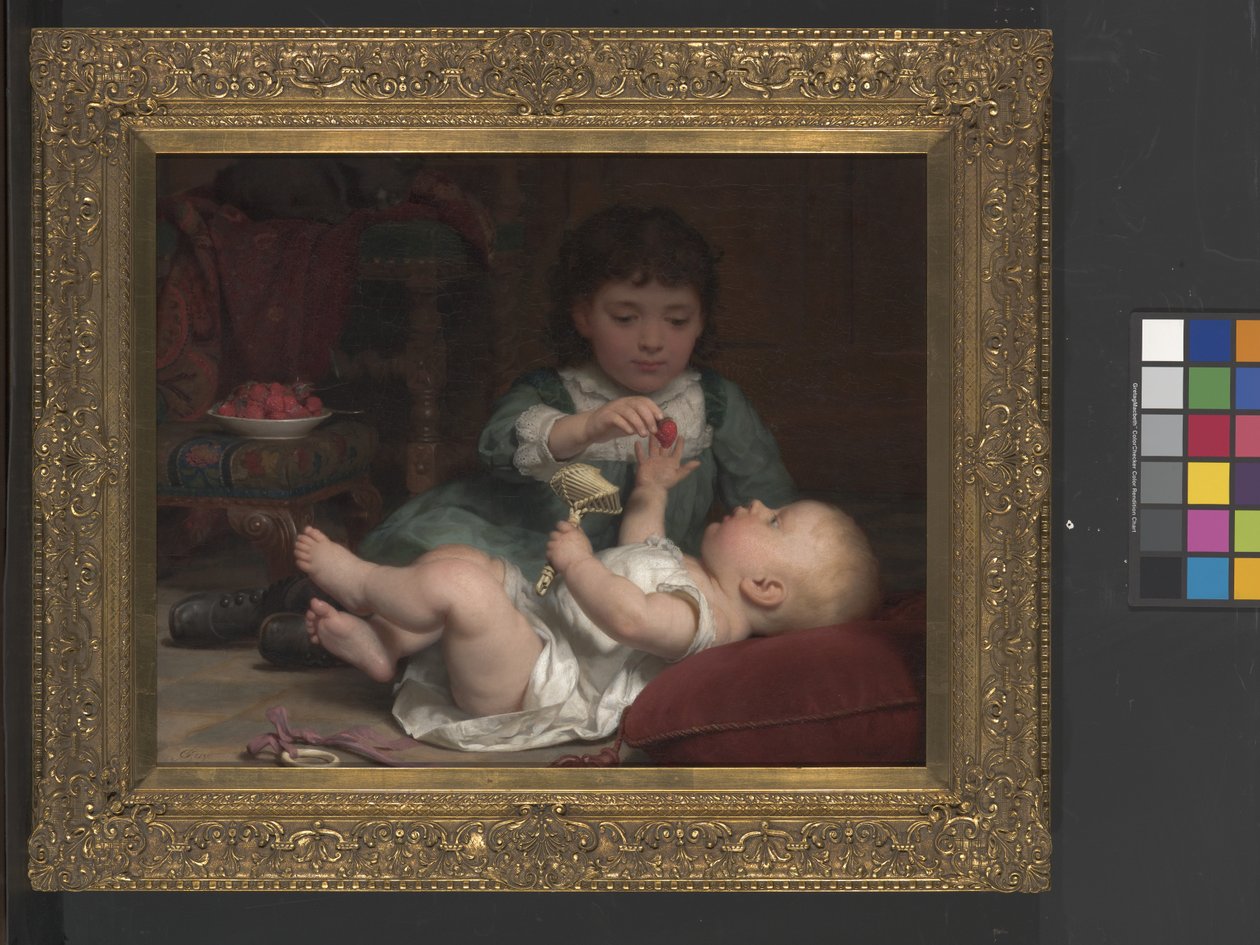 Tentação (óleo sobre tela) de Seymour Joseph Guy
