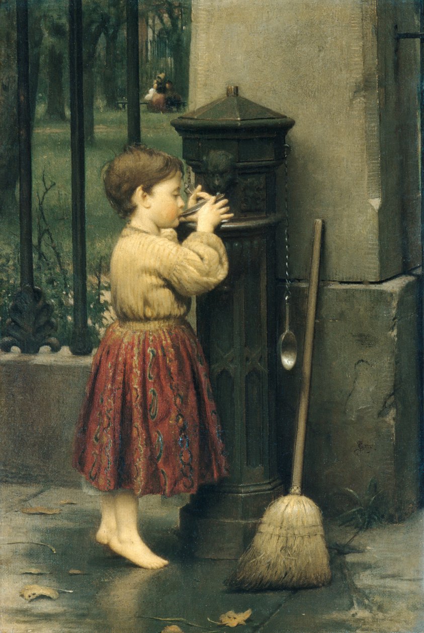 The Crossing Sweeper, ca. 1860s. de Seymour Joseph Guy