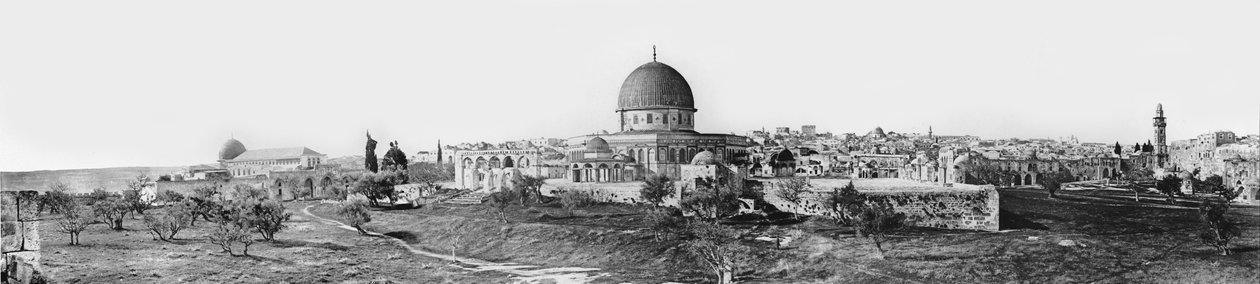 Panorama de Jerusalém, 1865 de Sgt. James M. McDonald