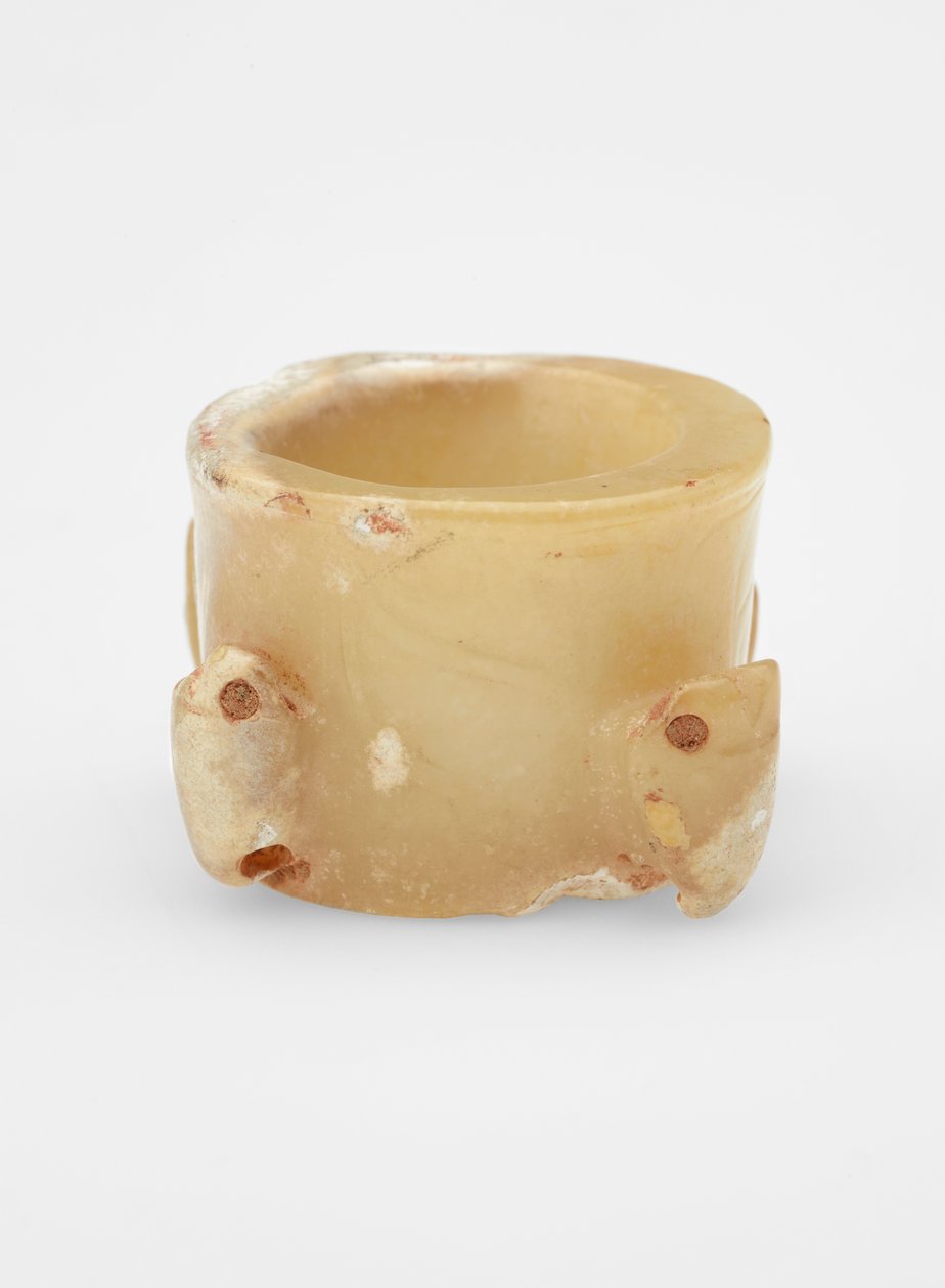 Conta com máscaras, c.1600-c.1050 aC de Shang Dynasty Chinese School