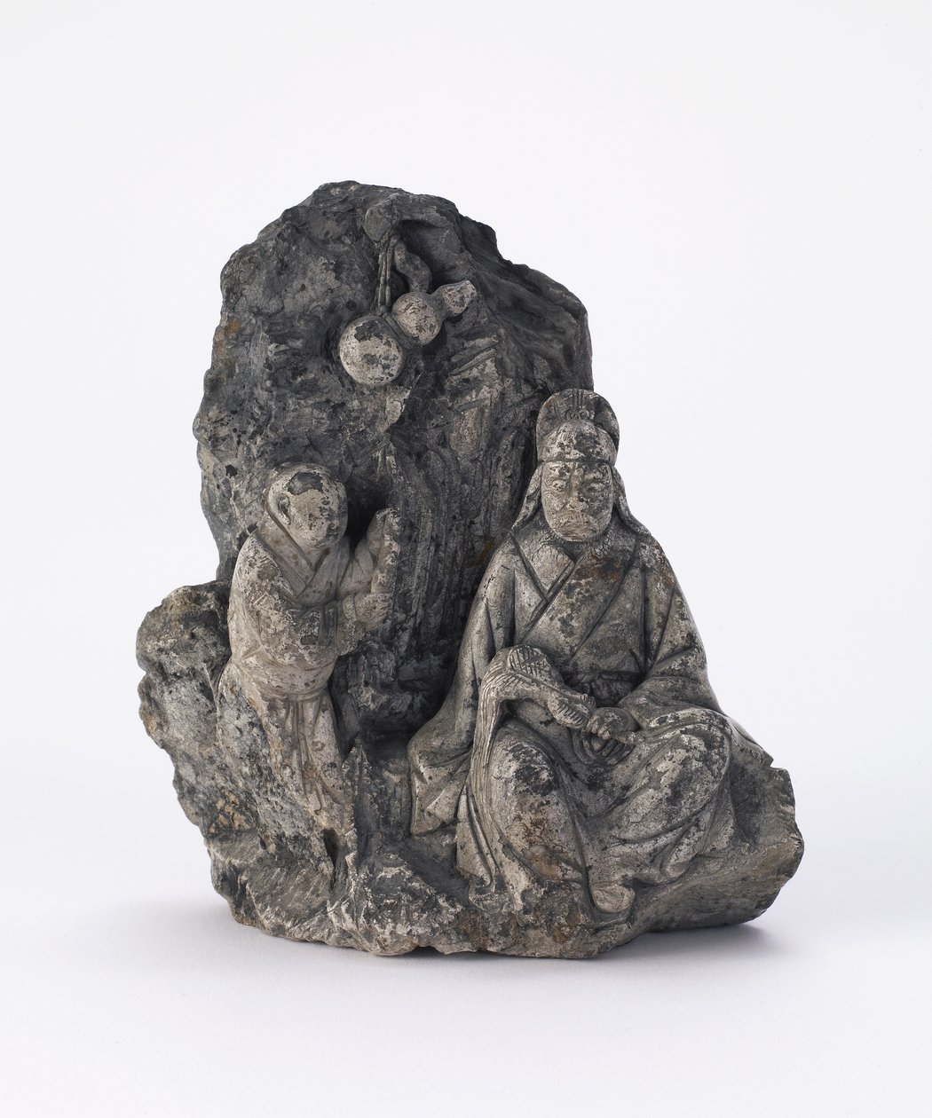 Adze pequeno e fino (caneta) do século XII a XI aC (jade) de Shang Dynasty Chinese School