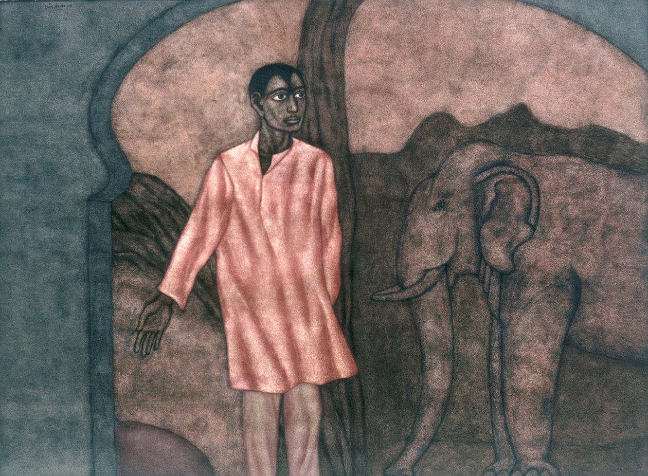 Guia, 1997 (wc no papel) de Shanti Panchal