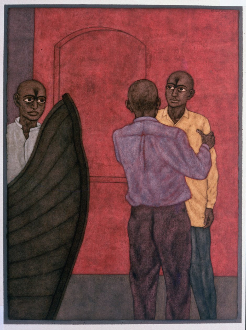 Home Coming - Após uma longa ausência, 1998 (wc no papel) de Shanti Panchal