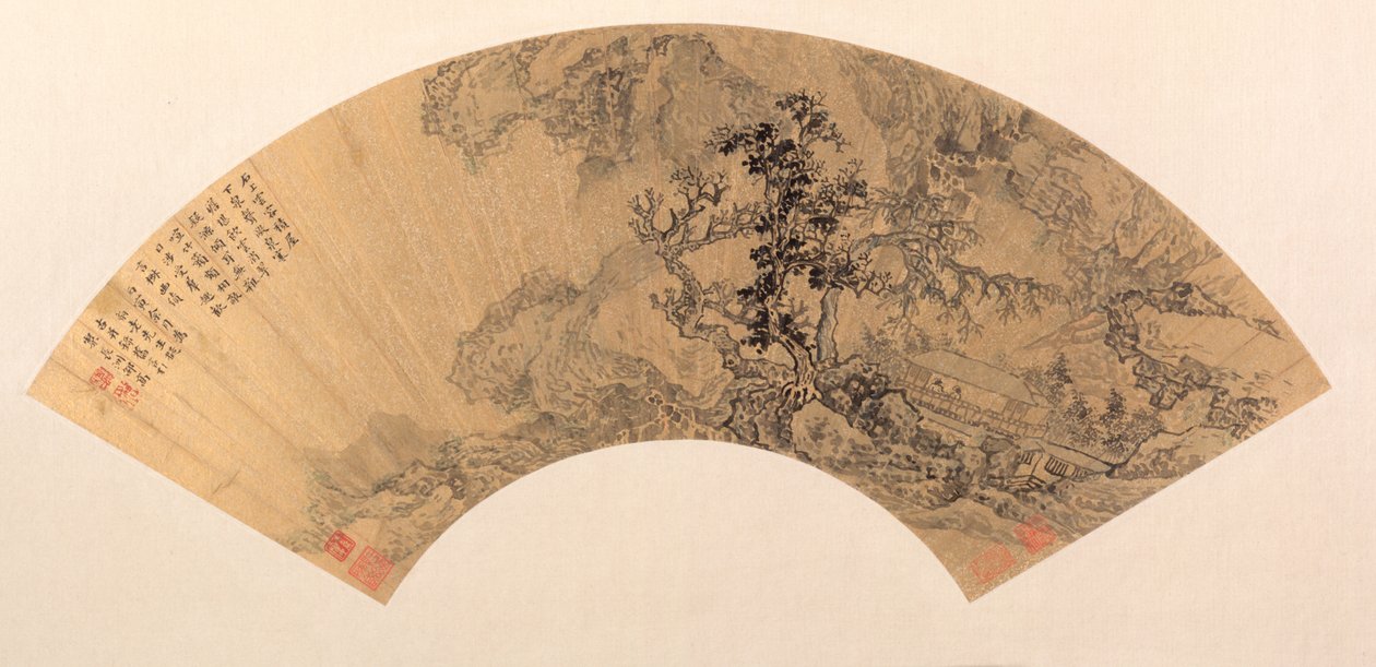 Paisagem, 1626. de Shao Gao