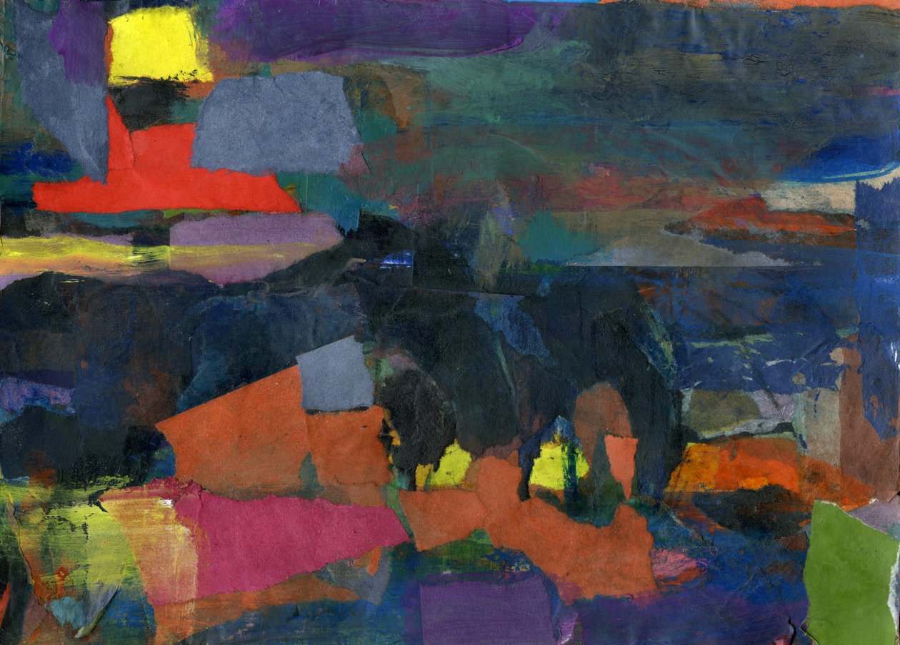Cavalo 1, 2024 (colagem) de Shaun Carey