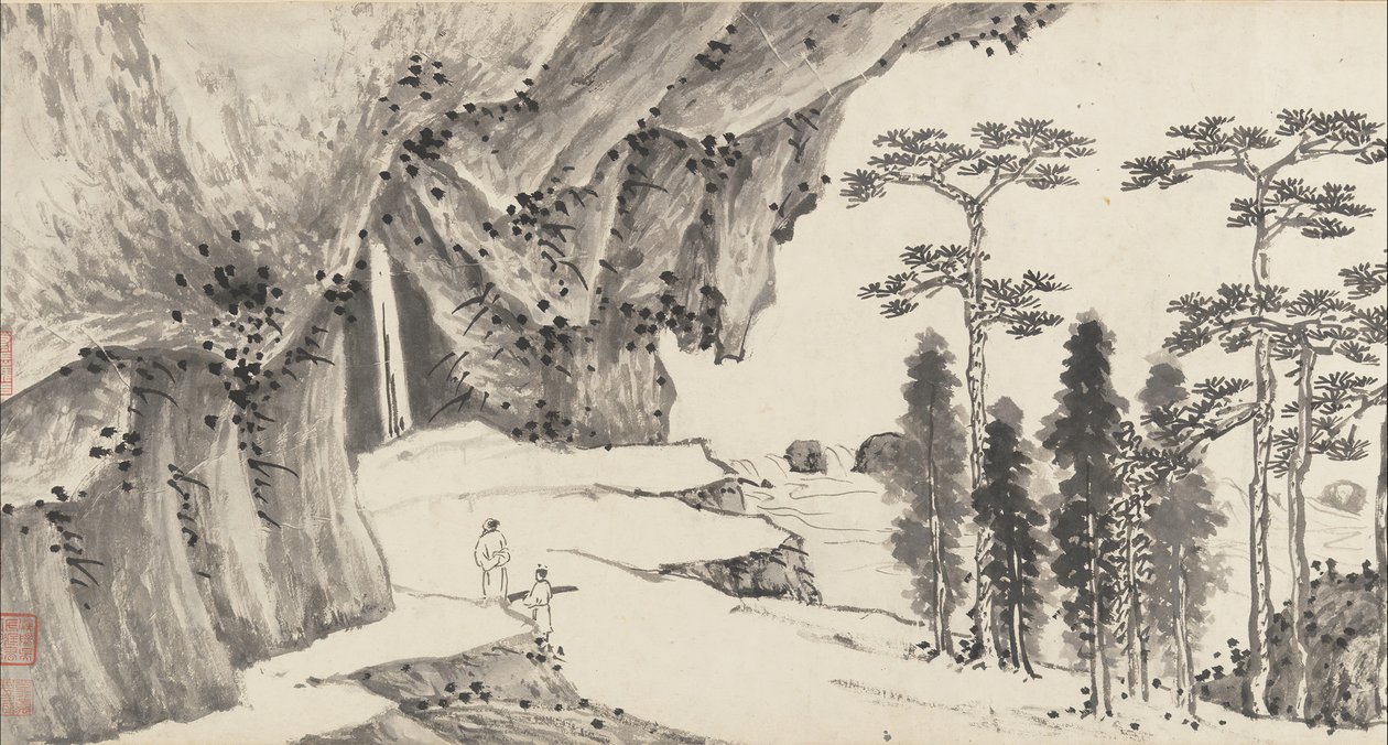 Joint Landscape, ca. 1509 e 1546. de Shen Zhou