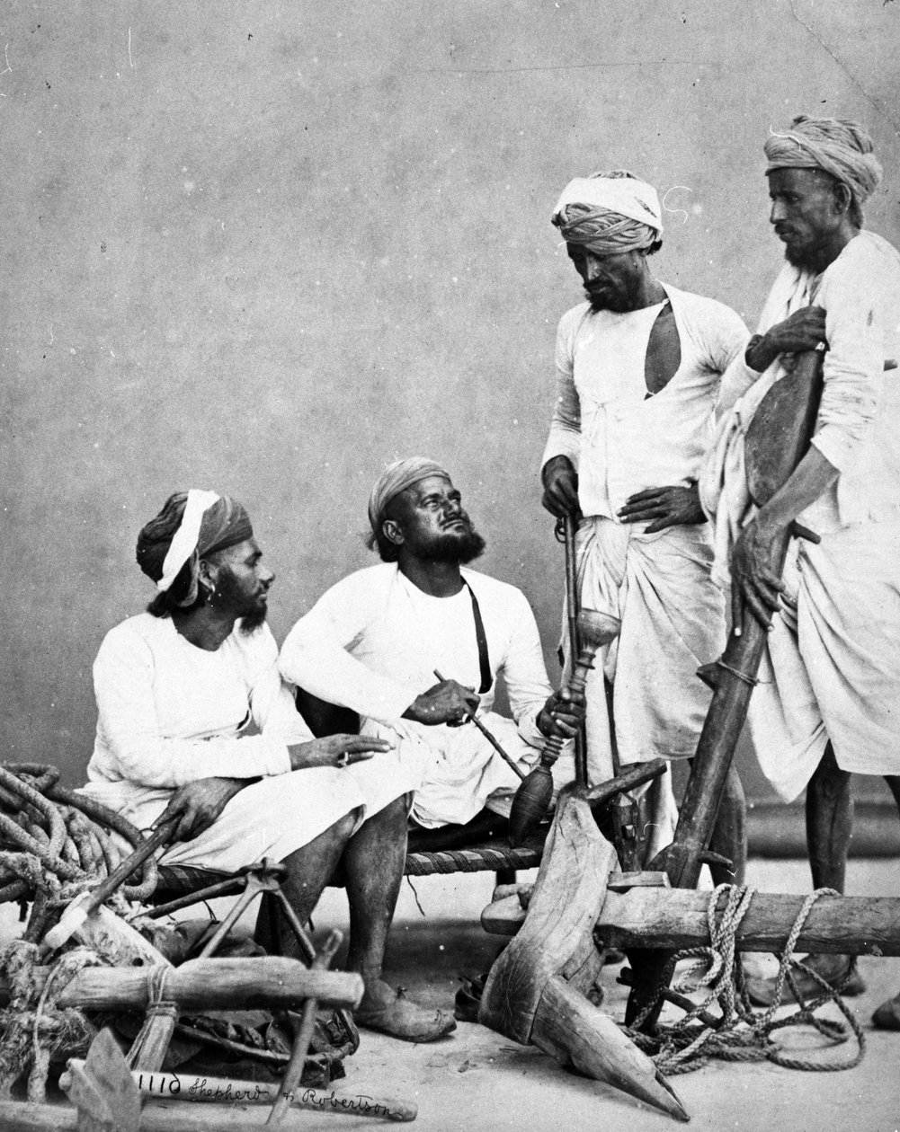 Jat Zemindars e Ryots, c.1863 de Shepherd and Robertson