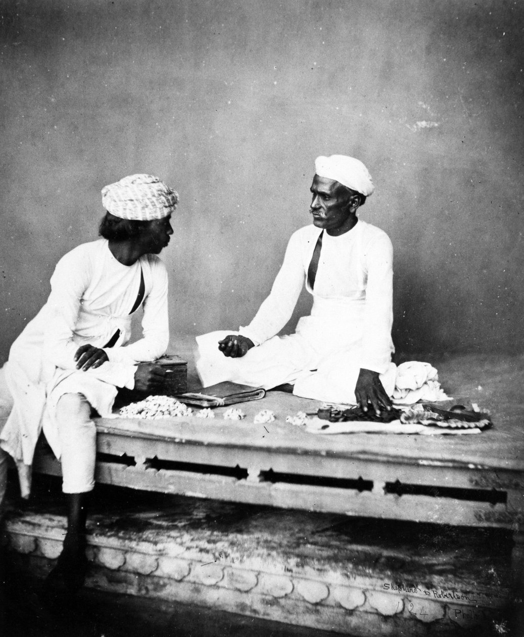 Trocadores de Dinheiro, c.1863 de Shepherd and Robertson
