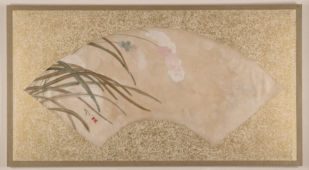 Flores e folhas de Shibata Zeshin