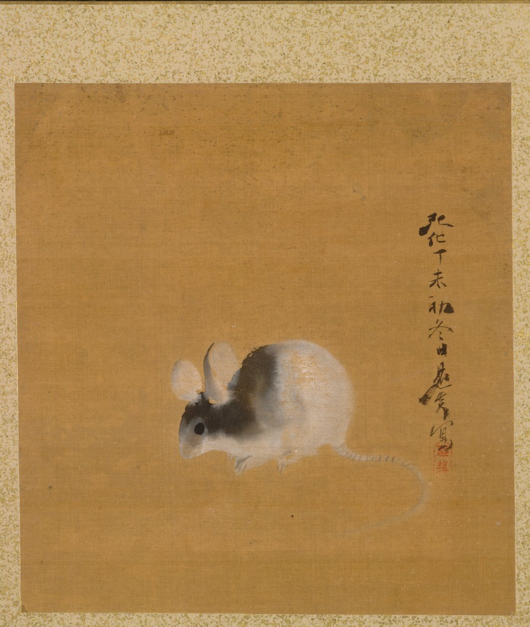 Mouse do álbum de pinturas de Shibata Zeshin