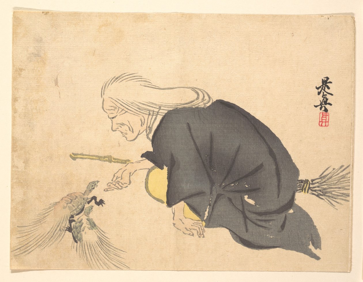 Uba de Shibata Zeshin