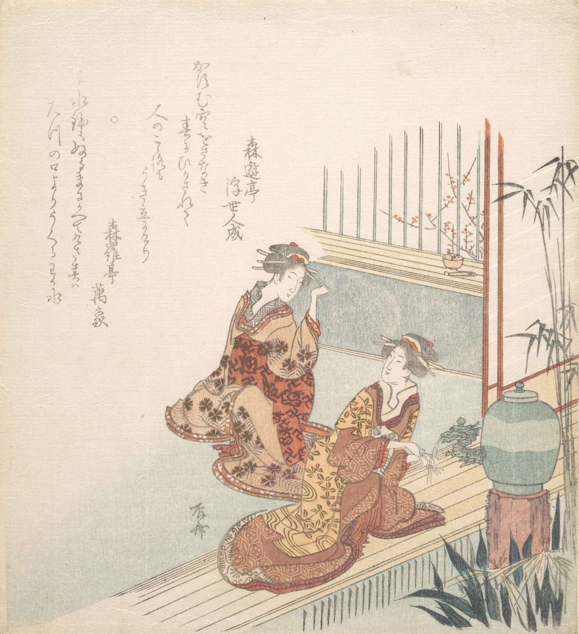 Início da primavera, 1750-1835., 1750-1835. de Shinsai