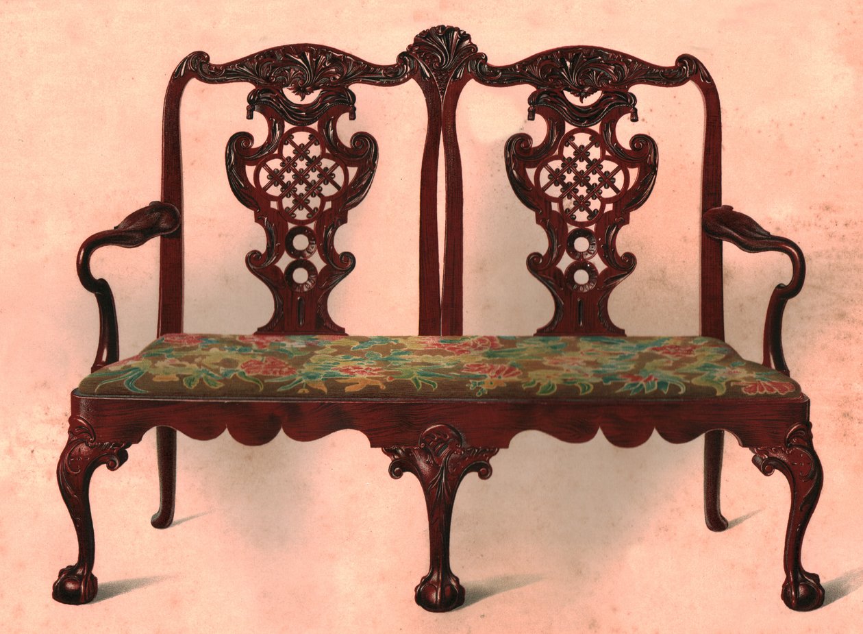 Canapé, 1906 de Shirley Charles Llewellyn Slocombe