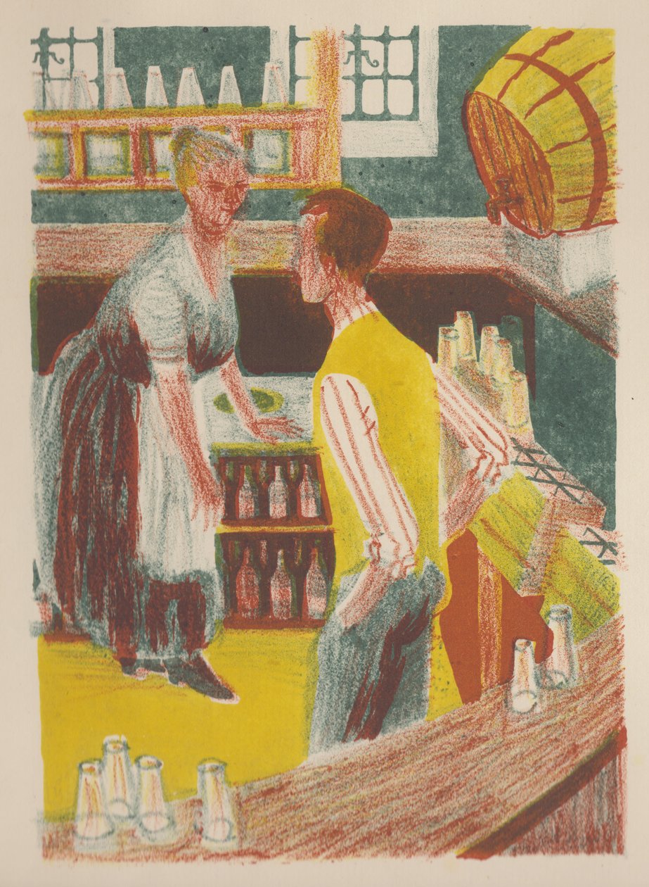 Atrás do bar, 1952. de Shirley Markham