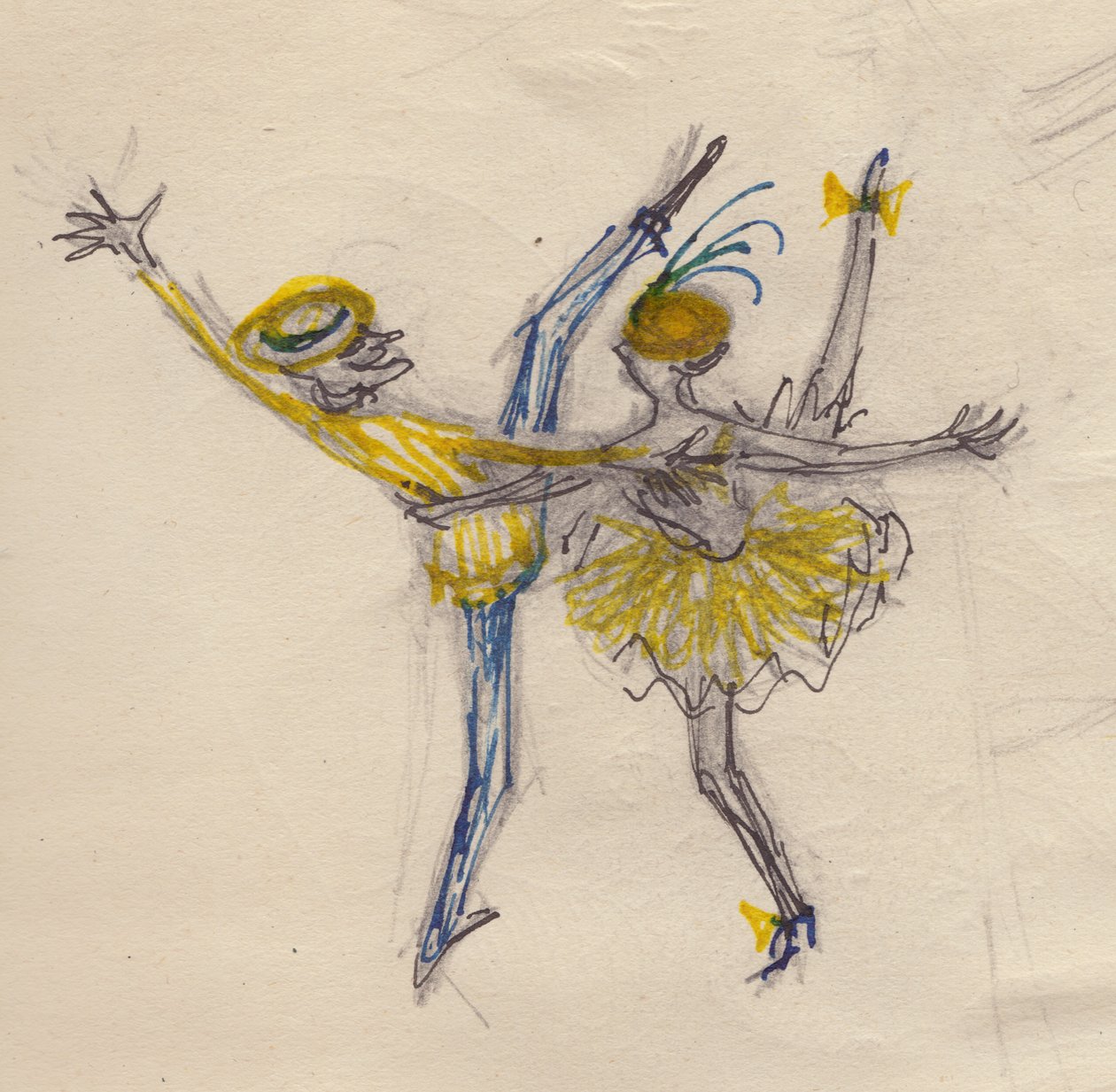 Casal dançando, c1950. de Shirley Markham