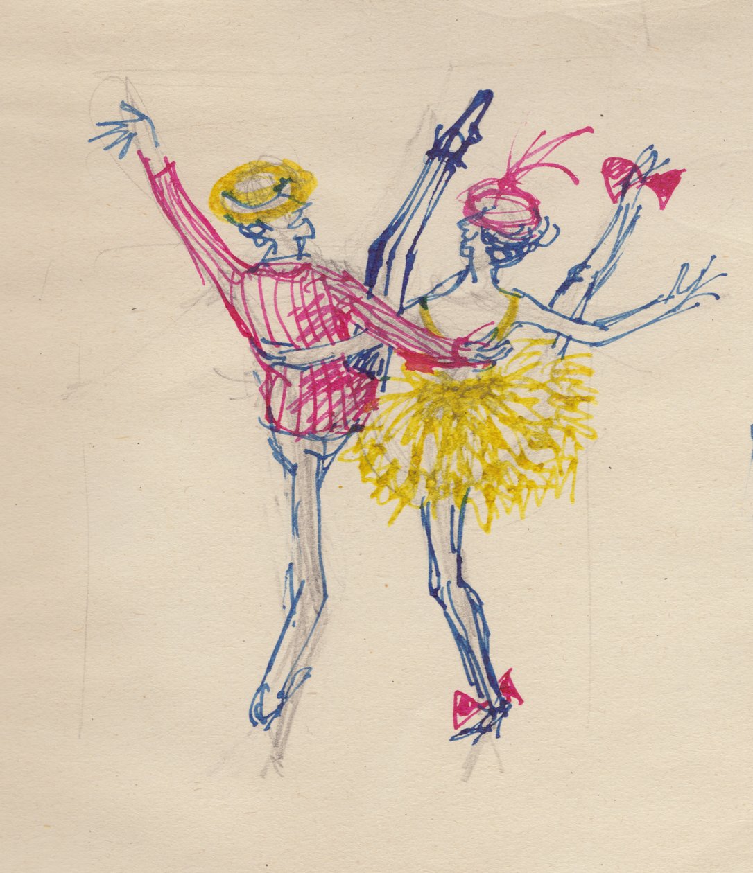 Casal dançando, c1950. de Shirley Markham