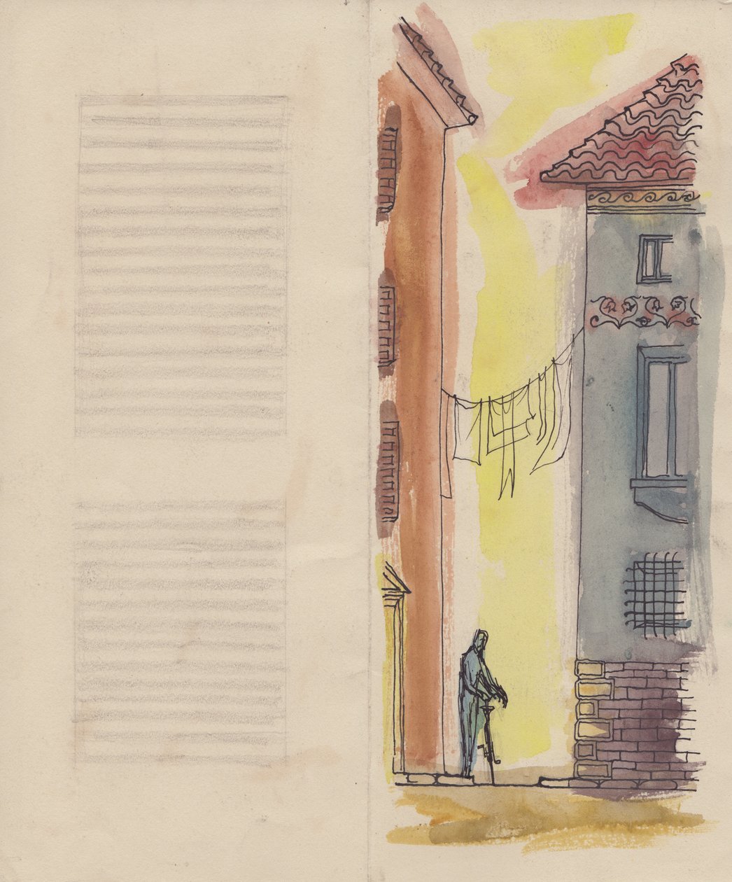 Folheto de Florença, 1952. de Shirley Markham
