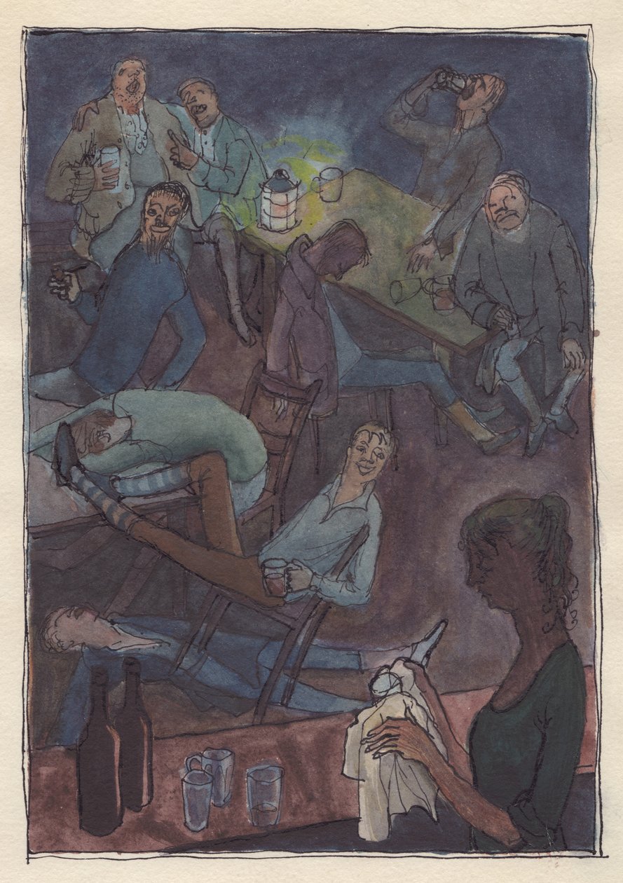 Dentro do Jamaica Inn, 1952. de Shirley Markham