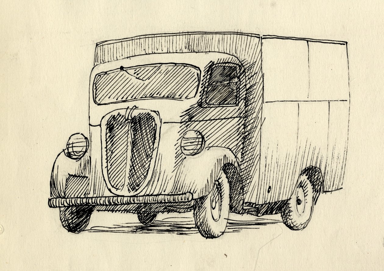 Caminhão, 1951. de Shirley Markham