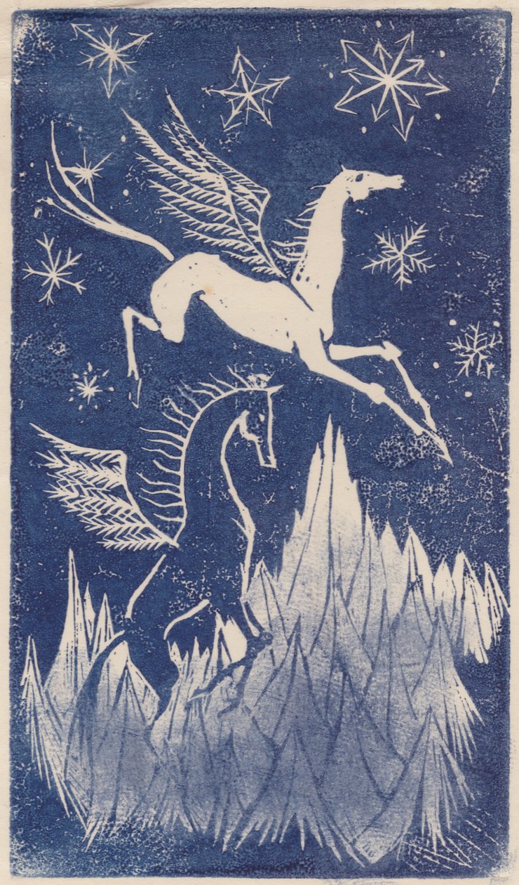 Pegasus, c1950. de Shirley Markham