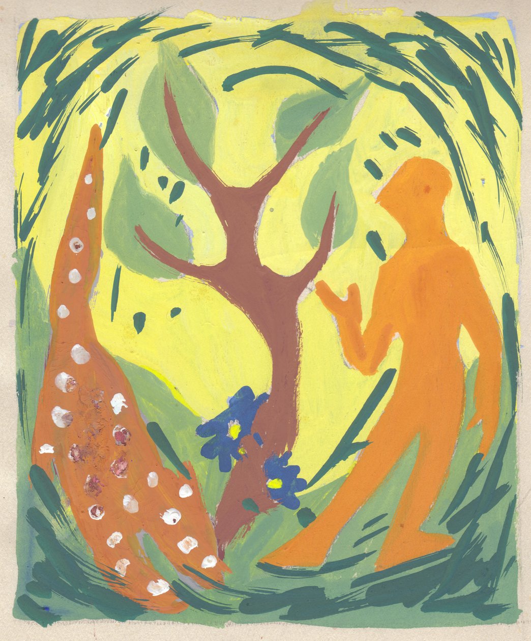 Estudo de primavera, c1950. de Shirley Markham