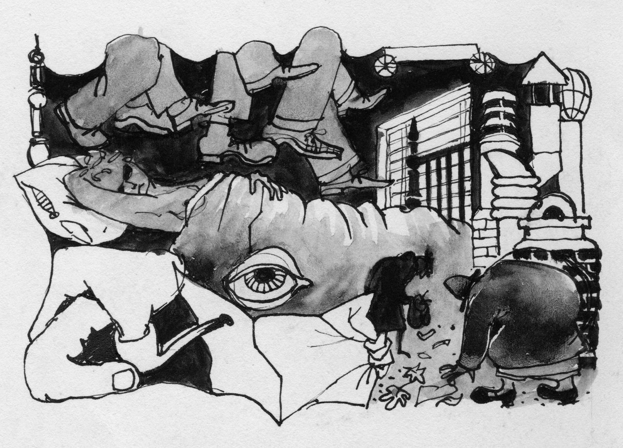 Estudo surreal, 1952. de Shirley Markham