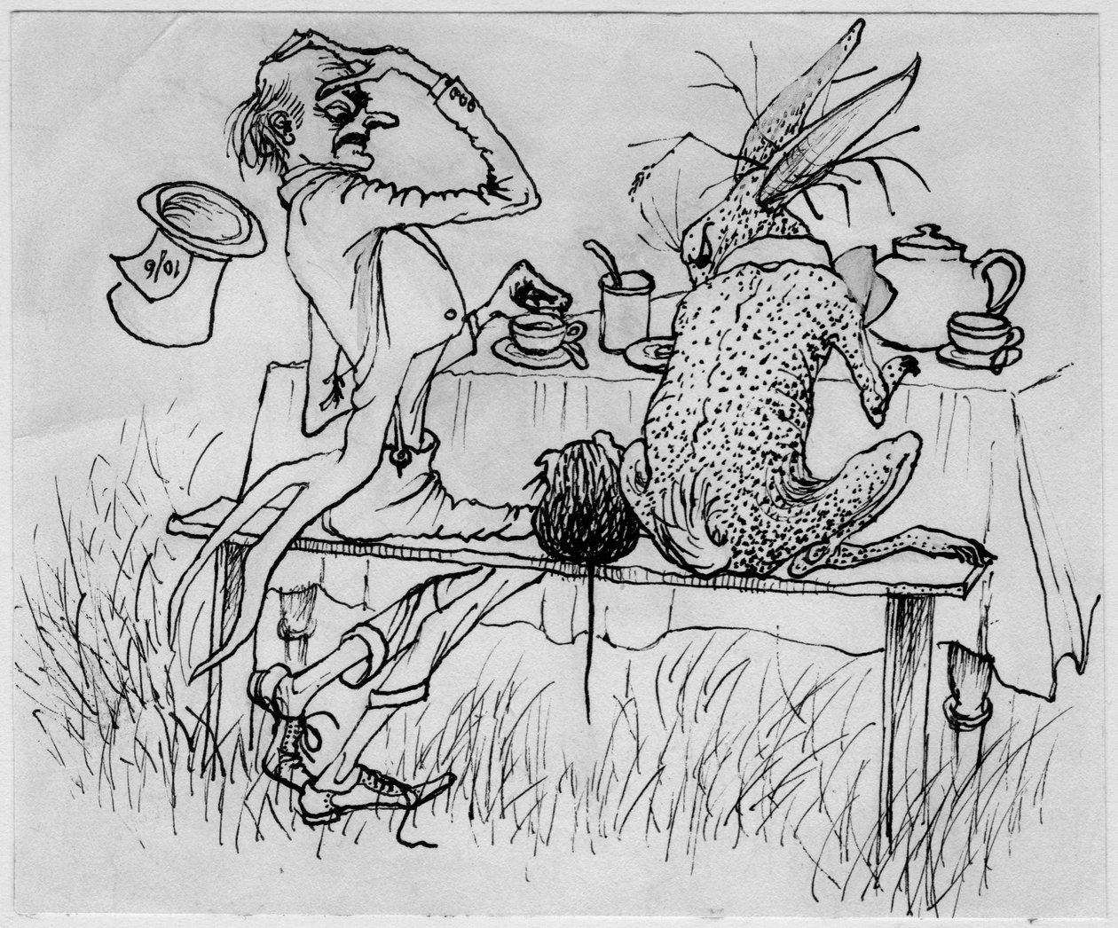 O Chapeleiro Maluco e a Lebre, 1953. de Shirley Markham