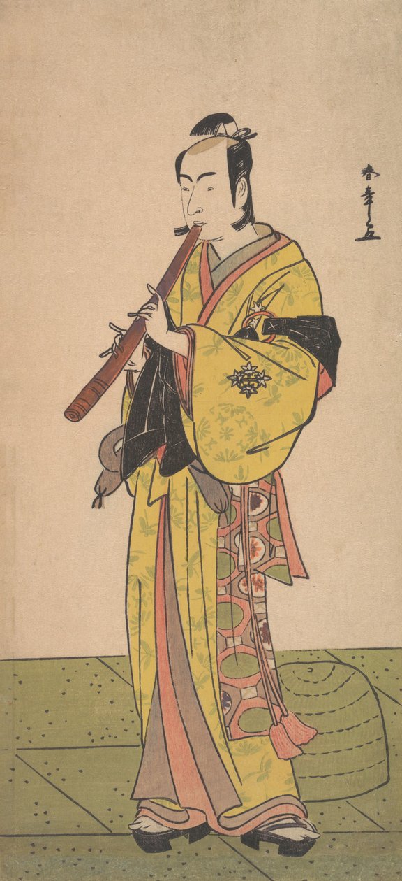 Bennosuke Ichikawa As A Man membro Com Grosseiramente disperso, não é? 1788. de Shunsho