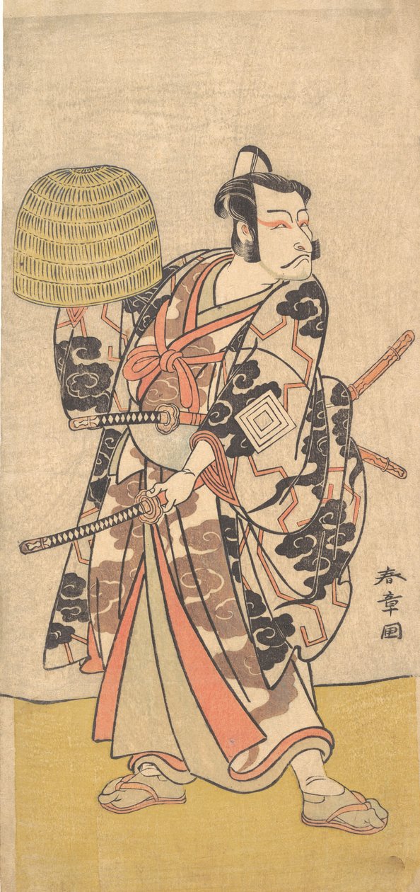 Kabuki a c e r Ichikawa Dan Juro V, 1774. de Shunsho