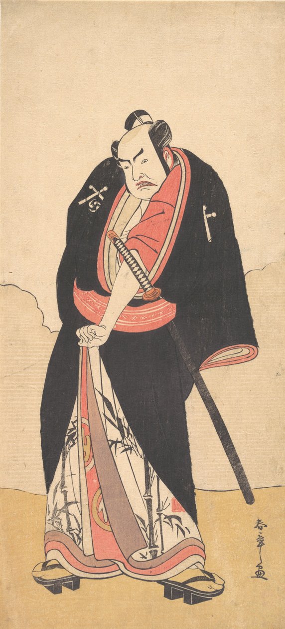 Kabuki a c e r Nakamura Toru Koro Good As Raisho Shokuro, 2º Portão, 1780. de Shunsho