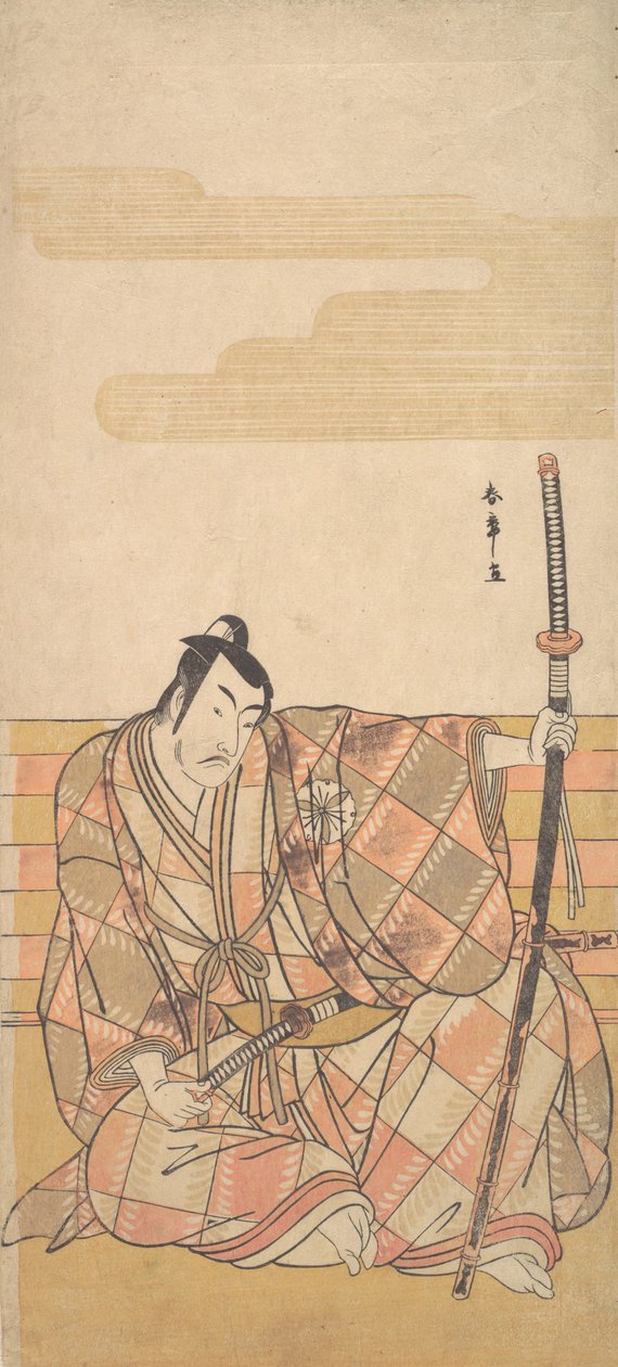 Teforth Matsumoto Powder White Como um samurai, não é? 1782. de Shunsho