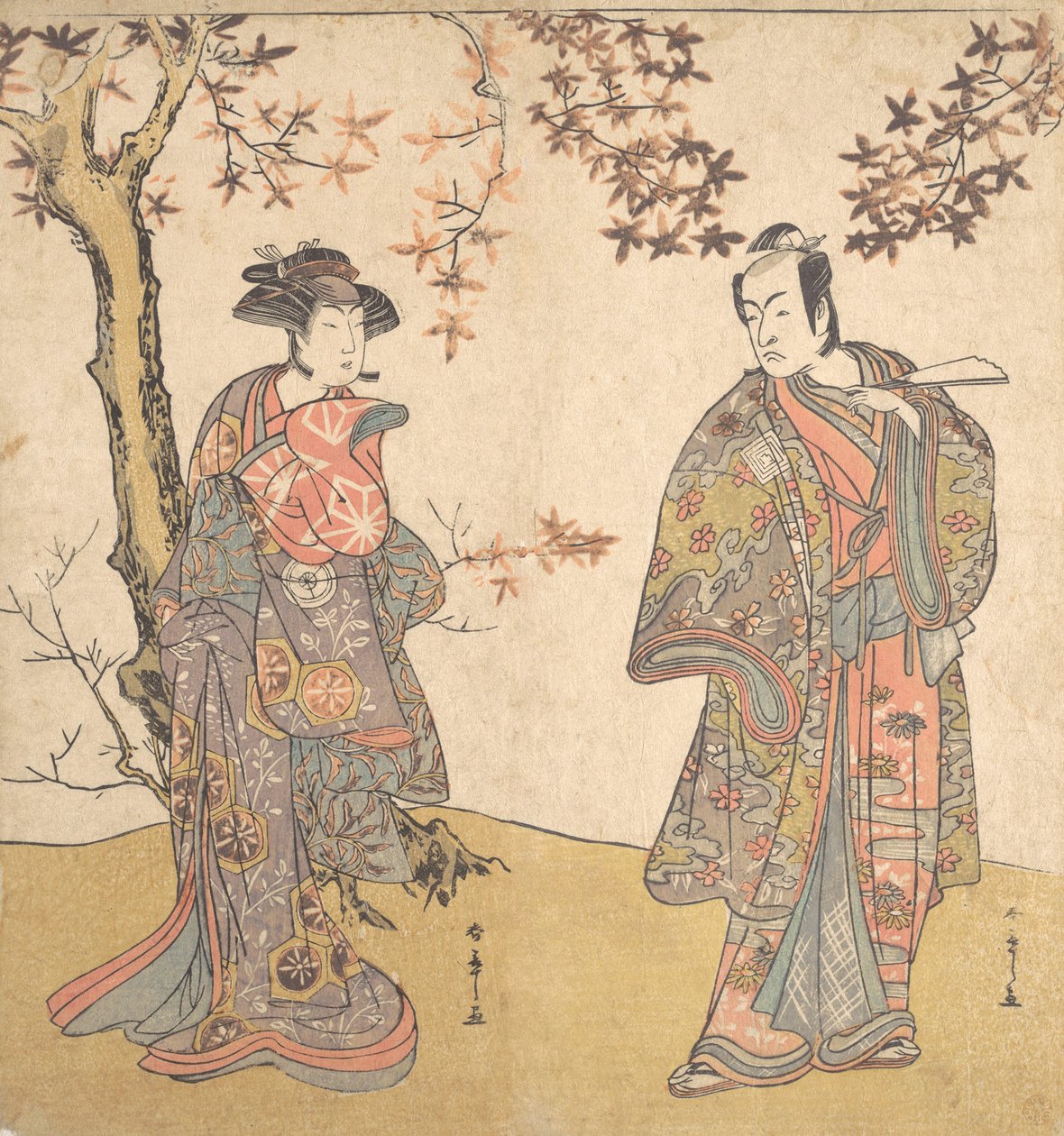 O Segundo Ichikawa Monnosuke como Homem Desarmado, provavelmente 1778. de Shunsho