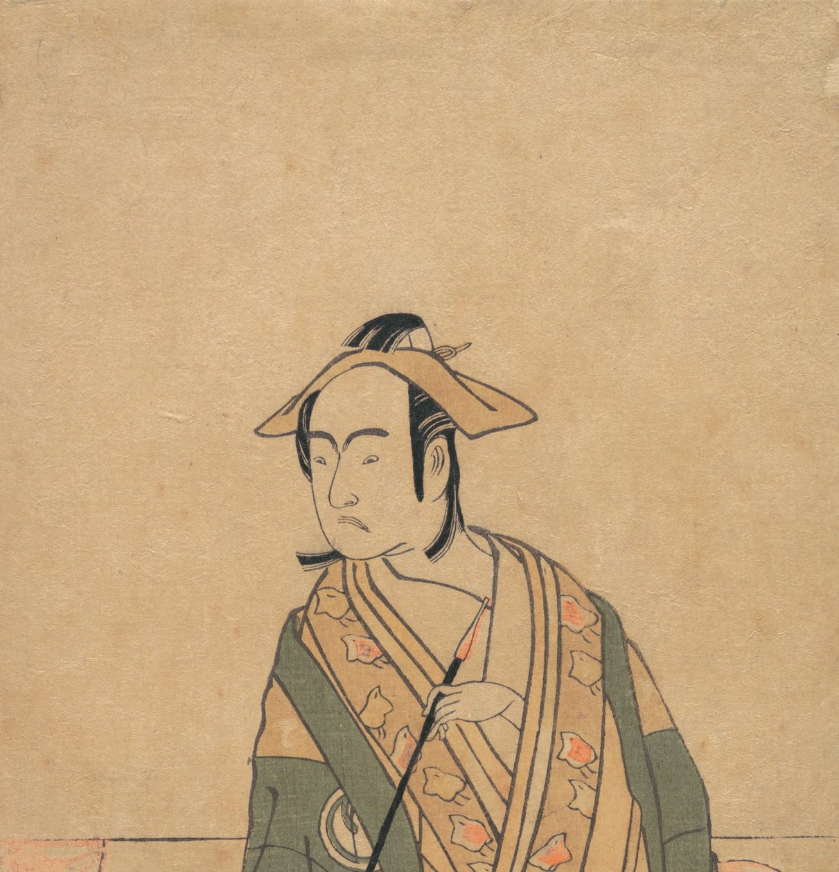 O Terceiro Sawamura Sojuro no Papel de Soga no Juro, ca. 1779. de Shunsho