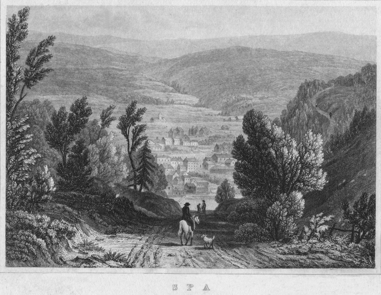 Spa, 1850 de Shury and Son